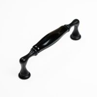 uchwyt  porcelanowy  M 62,07,00,N4G czarny mat, czarna porcelana