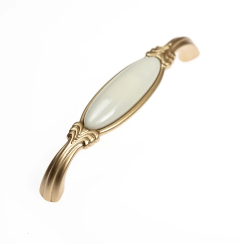 uchwyt porcelanowy M 78.01.00.R4G złoty mat, porcelana