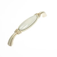 uchwyt  porcelanowy  M 78.01.00.T5G złoty przecierany ivory