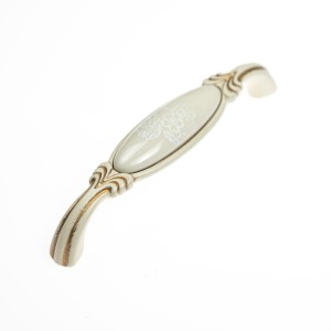 uchwyt  porcelanowy  M 78.01.F3.T5G złoty przecierany ivory